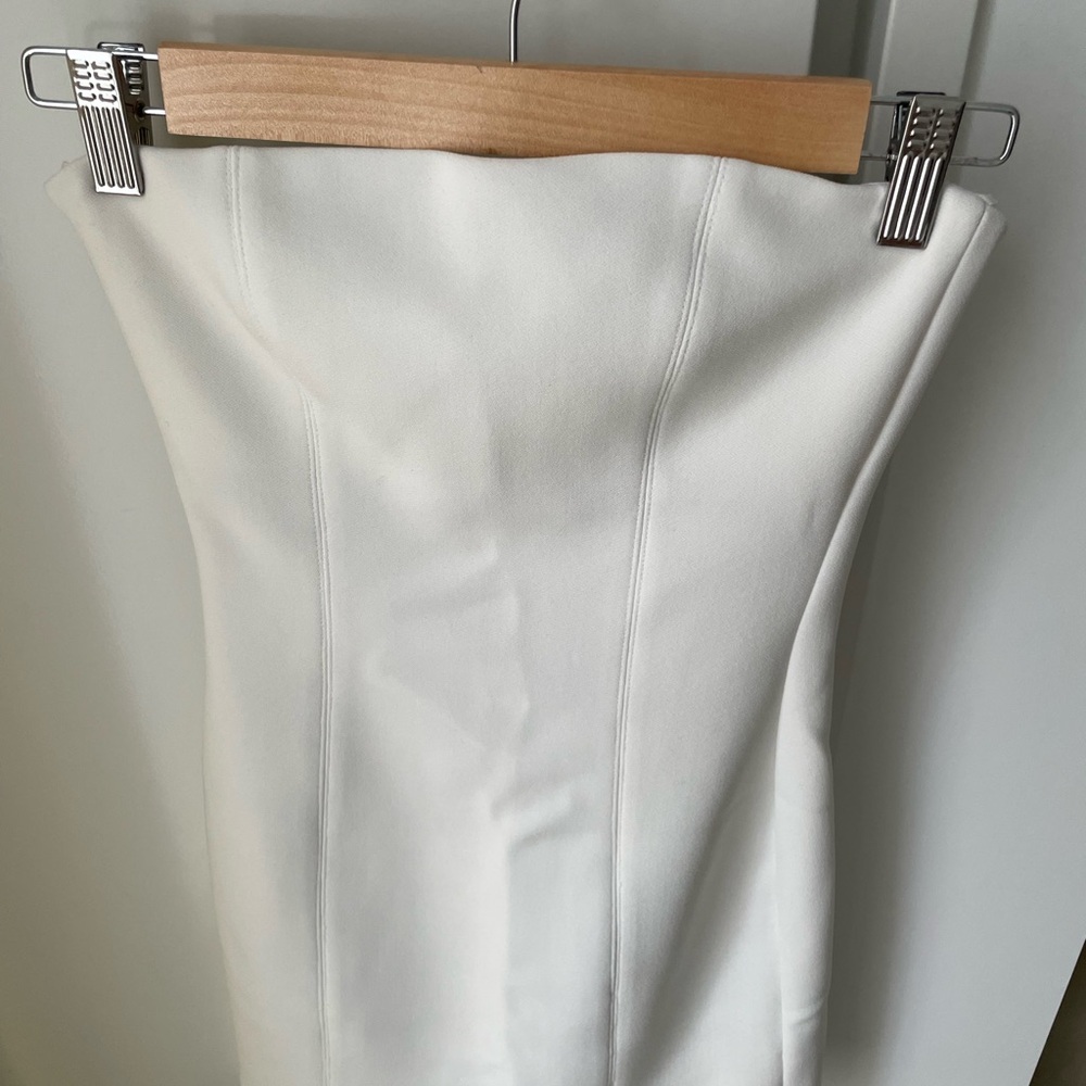 Bec & Bridge KARINA STRAPLESS SPLIT MINI DRESS - Picture 3 of 7